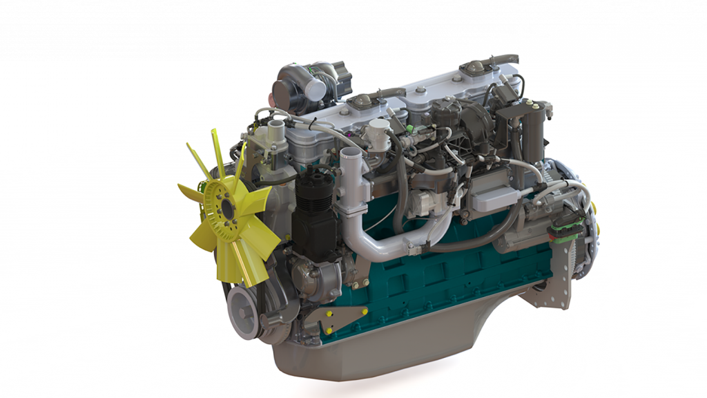Газовый двигатель MMZ-262NG